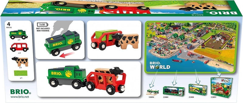 BRIO Farm Battery Train (36018) - Image 6