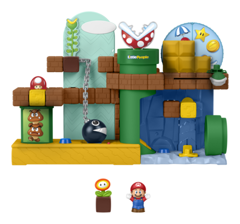 Little People Super Mario Adventure Playset - Image
