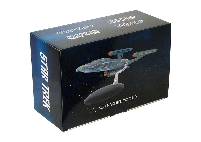 S.S. Enterprise (NX-Refit) SPECIAL ISSUE Model Die Cast Ship SIGNATURE SERIES (Eaglemoss / Star Trek), size reference
