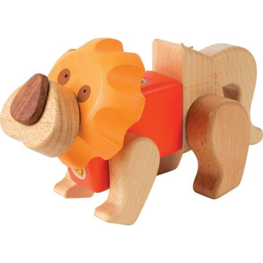 Small Foot Wooden Dino Lion