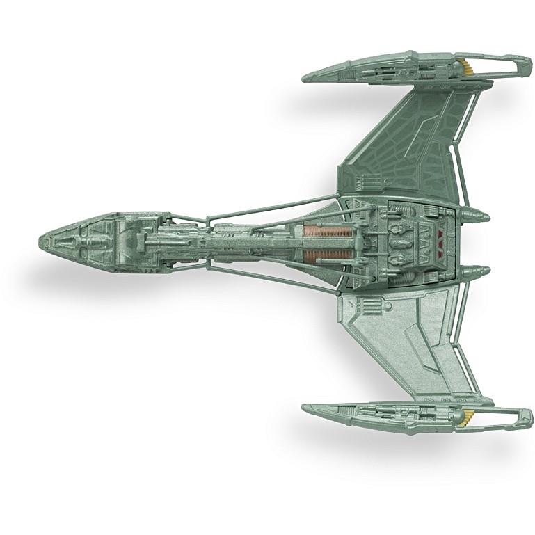 Klingon D5-Class Battlecruiser Ship Die-Cast Model (Eaglemoss / Star Trek), close-up detail