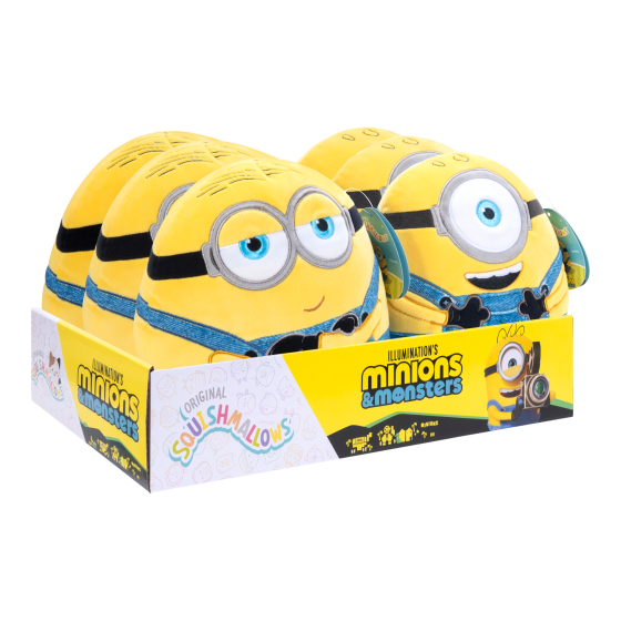 Squishmallows - 8in PLush - Minions PDQ6