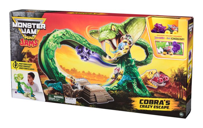 Monster Jam Mini Jams Cobras Crazy Escape