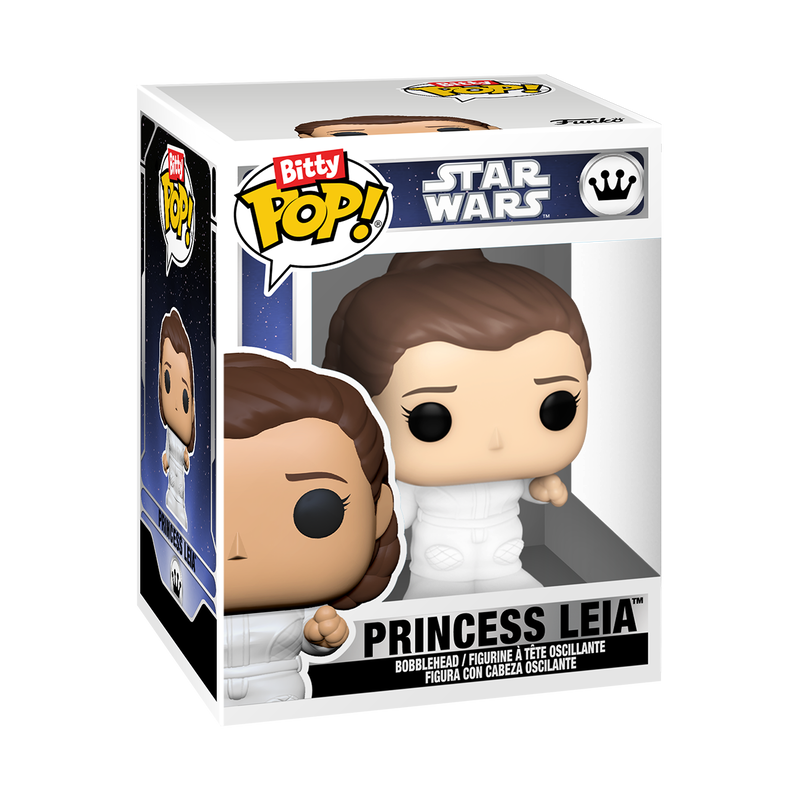 Bitty Pop! - Star Wars ESB - P Leia & Han Solo 2 Pack - Image