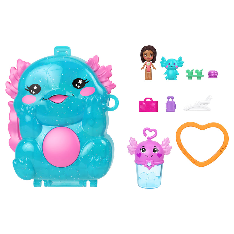 Polly Pocket Core Compact: Glitter Axolotl