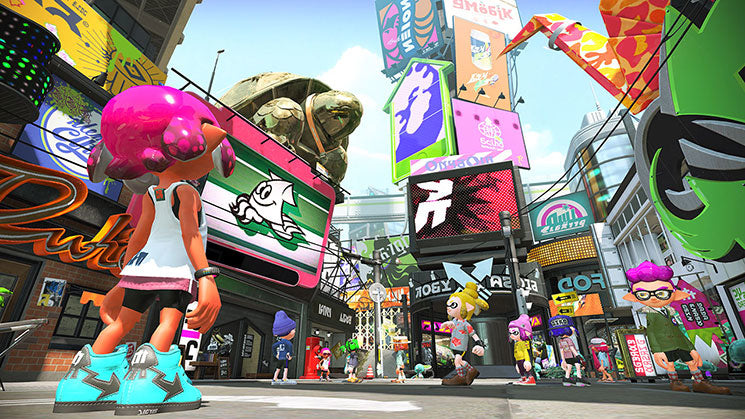 Splatoon 2 - Nintendo Switch side angle