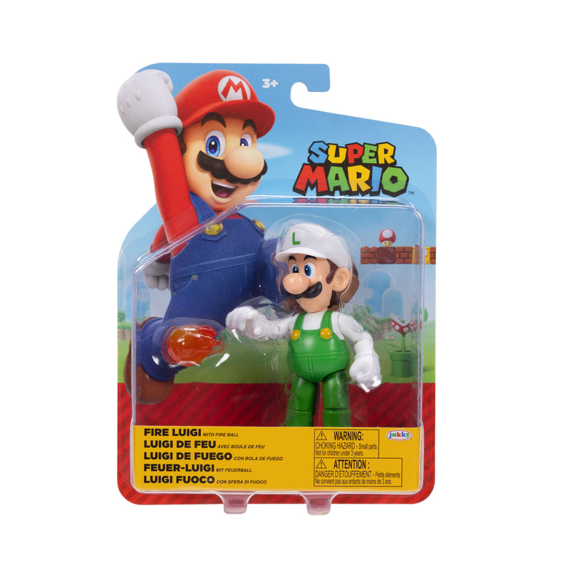 Super Mario 4in Figures Asst