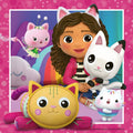 Gabby's Dollhouse 3x 49 Piece Jigsaw Puzzle