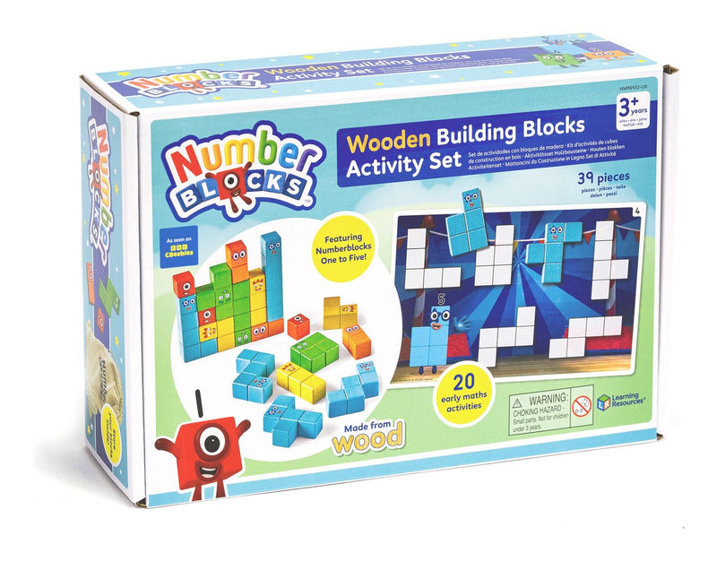 Numberblocks Wooden Building Blocks Activity Set - Image
