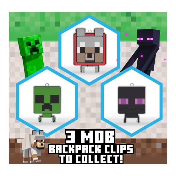 Sticki Rolls Minecraft Backpack Clip