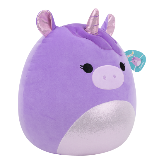 Squishmallows - 16in Lrg Plush - Purple Unicorn