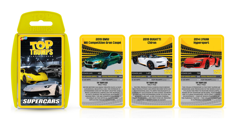 Top Trumps - Supercars - Image