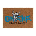 Disney Stitch Ohana Door Mat