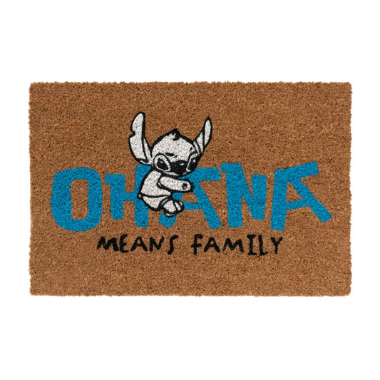 Disney Stitch Ohana Door Mat