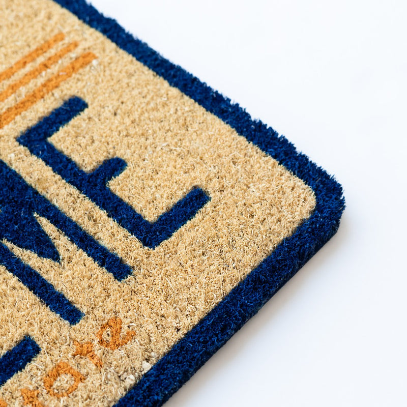 Back to the Future Door Mat