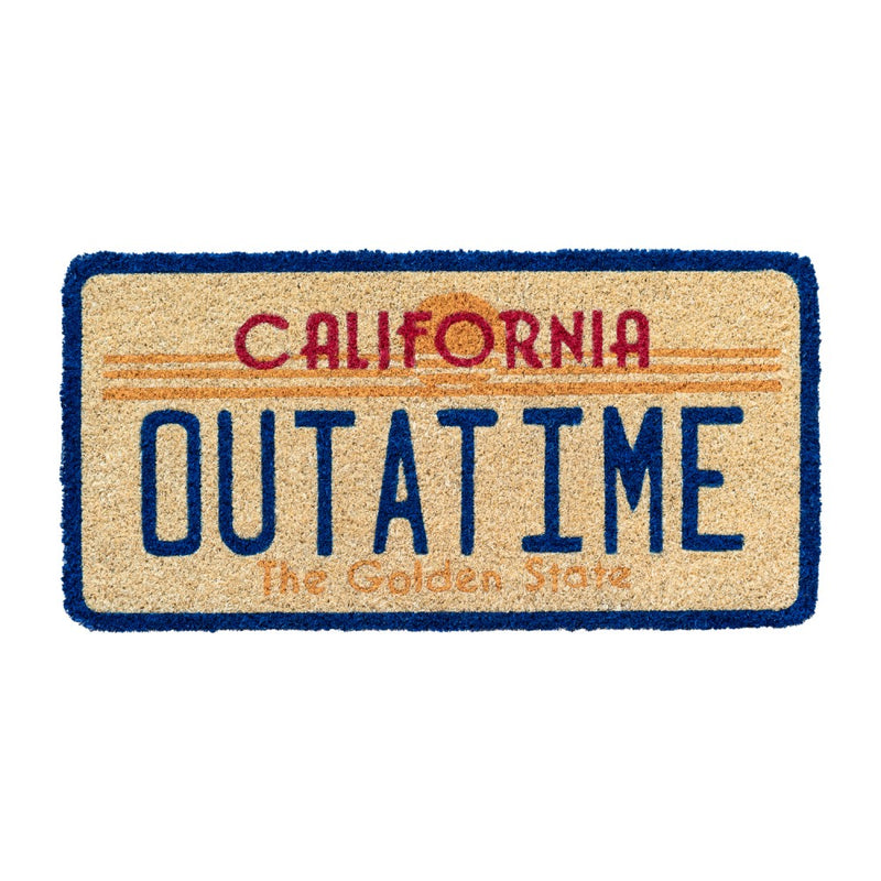 Back to the Future Door Mat