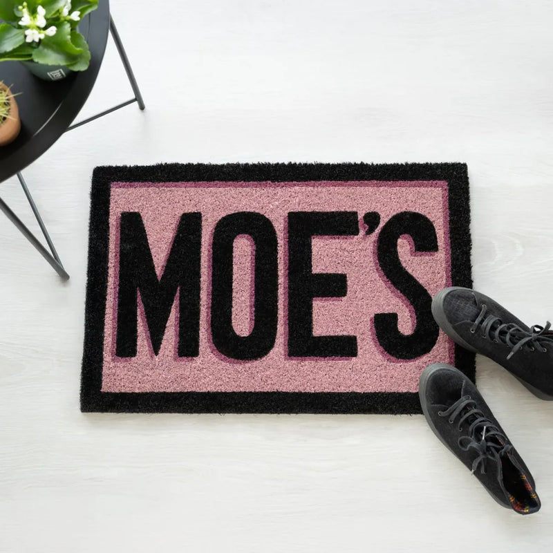 The Simpsons Moe's Tavern Door Mat