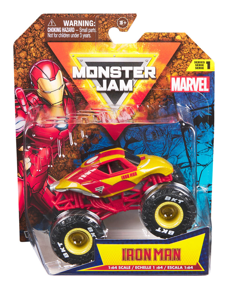 Monster Jam 1:64 Marvel Trucks (Case of 4)