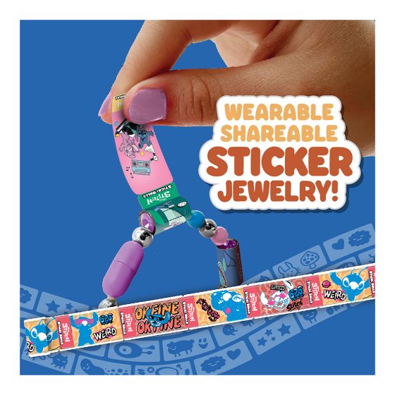 Sticki Rolls Disney Stitch Pendant Pack S2