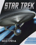 U.S.S. Enterprise NCC-1701-A (Constitution-class refit) Diecast Model Ship Window Boxed (Eaglemoss / Star Tr, close-up detail