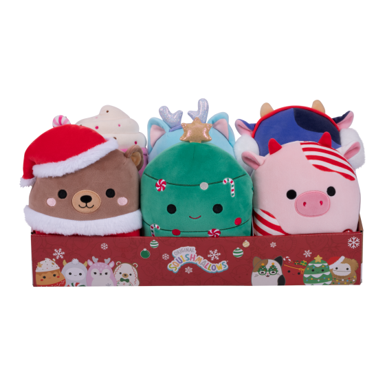 Squishmallows - 7.5in Plush - Holiday PDQ6