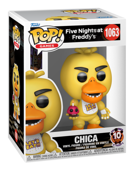 Pop! Vinyl FNAF 10th Ann Chica