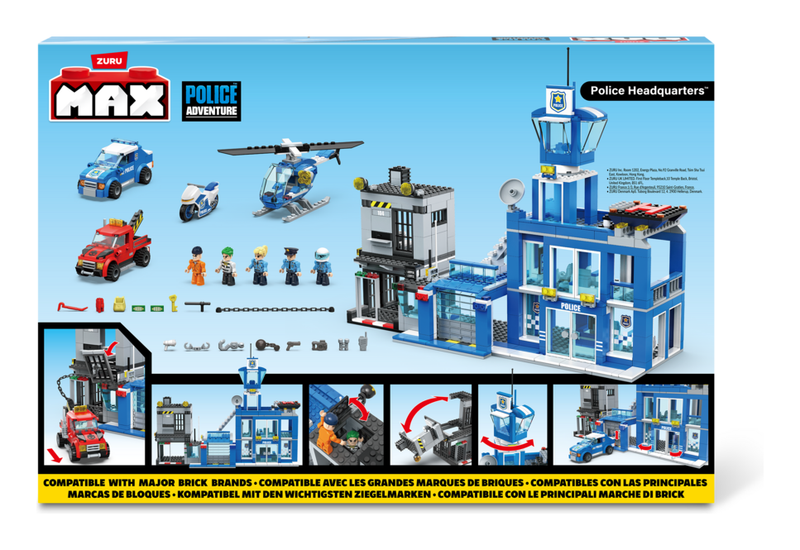 Max City 870 Brick Box Playset Series 1 - Image