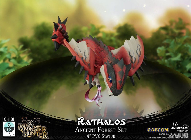 Animegami Chibi Monster Hunter PVC (Rathalos) Figure - Image 4