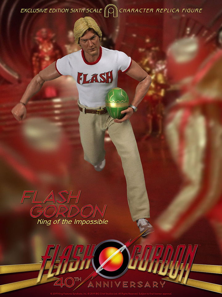 Flash Gordon 40th Anniversary Flash Gordon King of the Impossible 1/6 Scale Limited Edition Figure