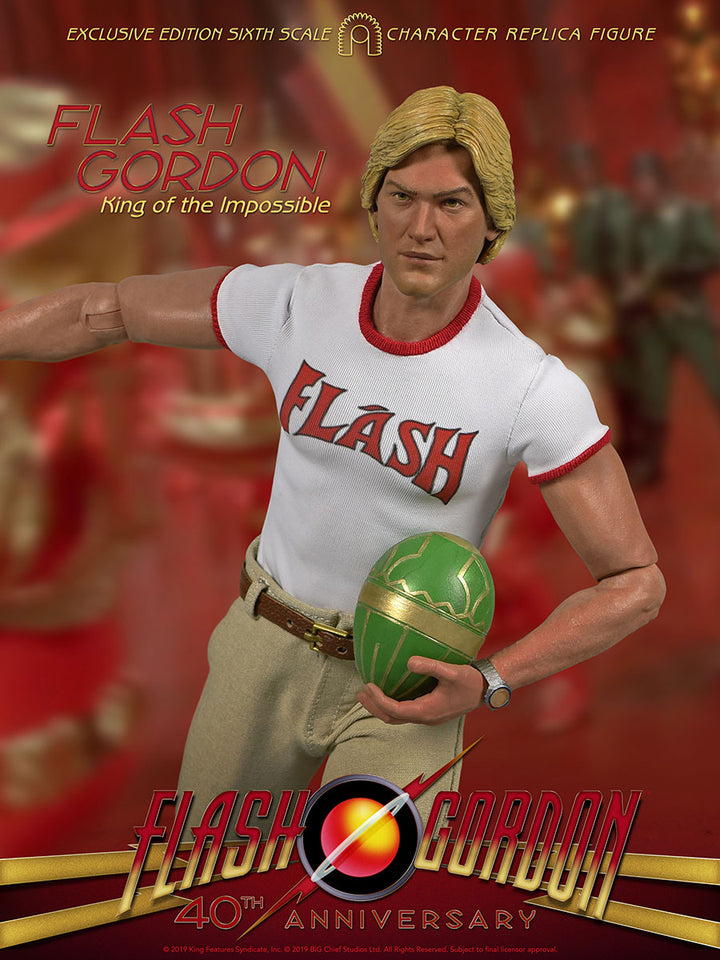 Flash Gordon 40th Anniversary Flash Gordon King of the Impossible 1/6 Scale Limited Edition Figure