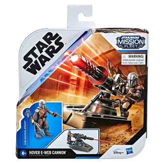 Star Wars Mission Fleet The Mandalorian (Hover E Web Cannon) - Image 2