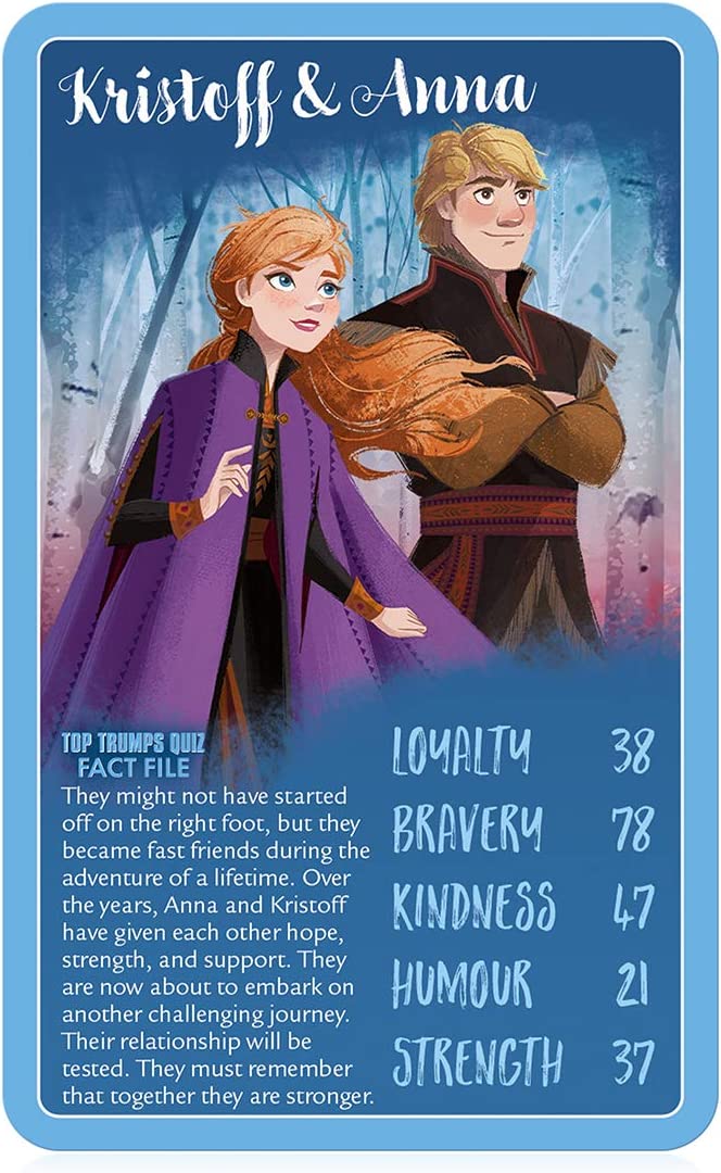 Top Trumps Specials Frozen 2 Card Game