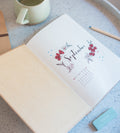 Frida Kahlo Ecofriendly Hardcover A5 Notebook packaging view