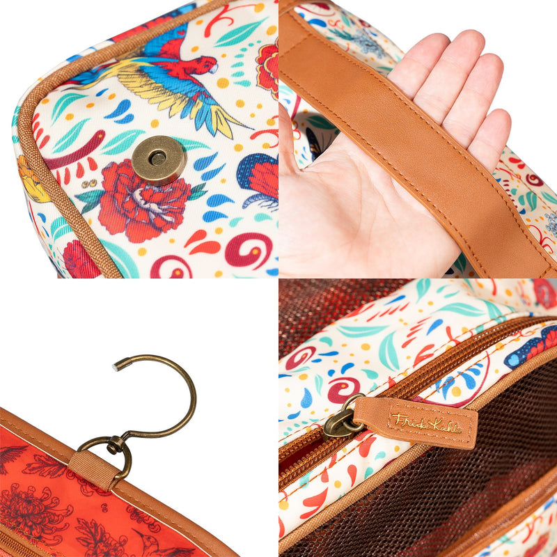 Frida Kahlo Hanging Travel Toiletry Bag alternate view