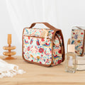 Frida Kahlo Hanging Travel Toiletry Bag close up detail
