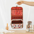 Frida Kahlo Hanging Travel Toiletry Bag design detail