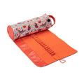 Frida Kahlo Viva La Vida Roll-Up Pencil Case side angle