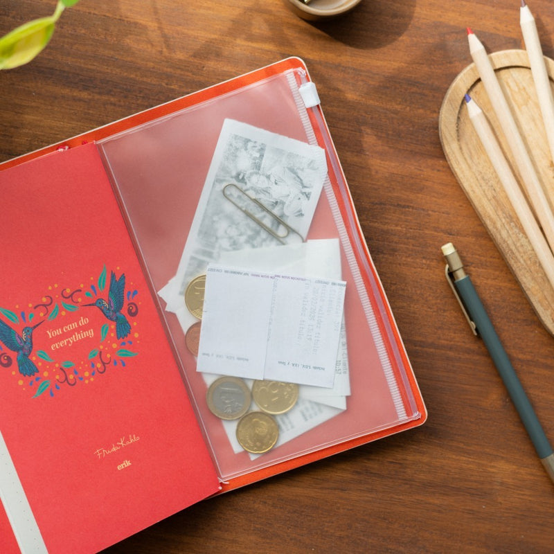 Frida Kahlo Viva La Vida Travel Journal side angle