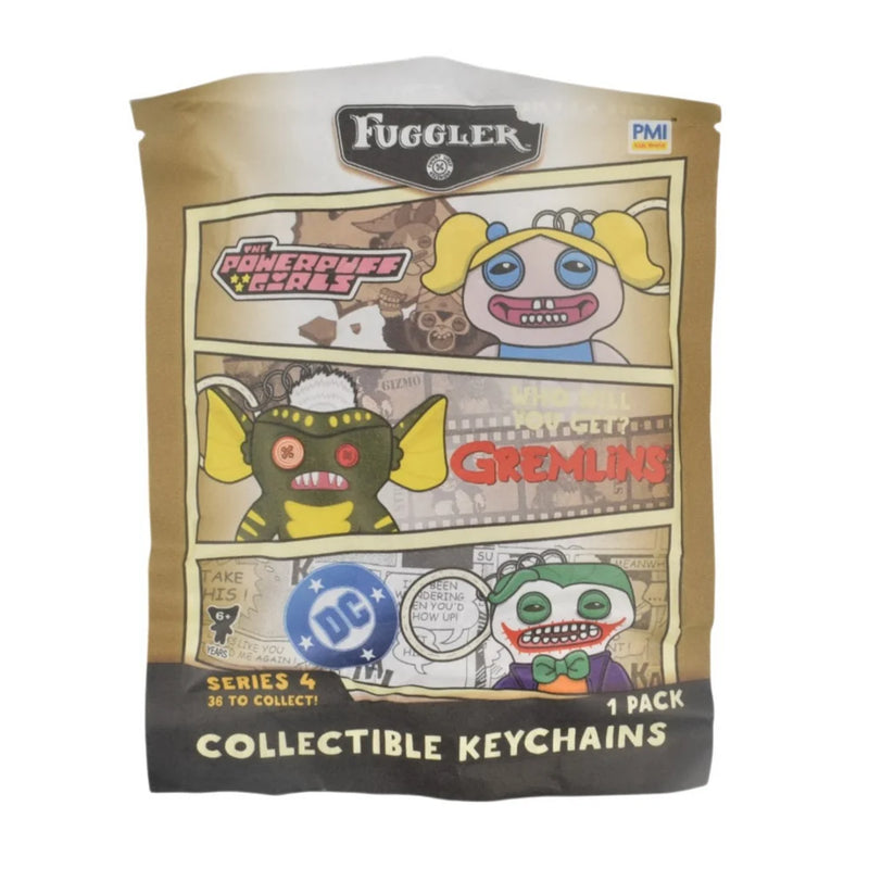 Fuggler The Powerpuff Girls/Gremlins/DC Series 4 Collectible Keychains (Assortment)