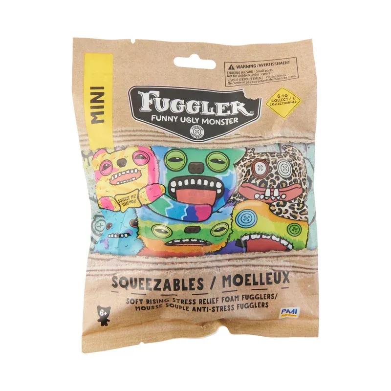 Fuggler Squishie Figure Blind Bag, side angle