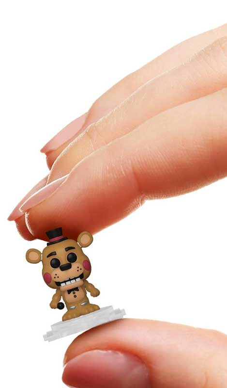 Funko Bitty Pop Arcade: Fnaf - Freddy, close-up detail