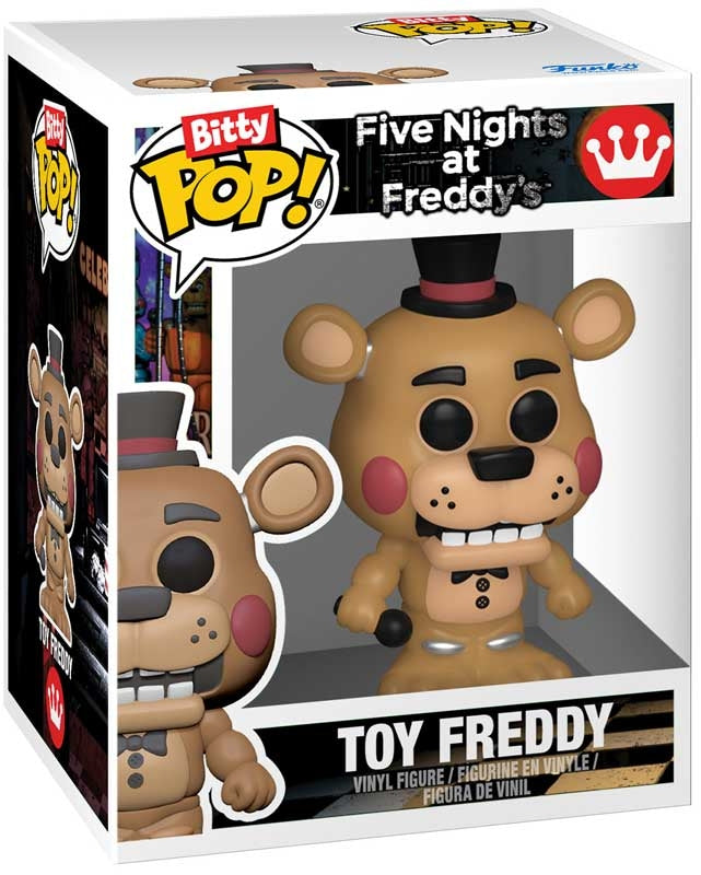 Funko Bitty Pop Arcade: Fnaf - Freddy, rear view