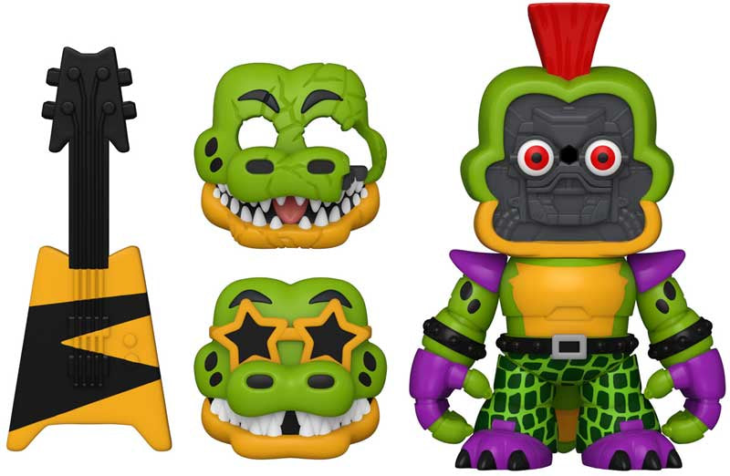 Funko Fnaf Snap: Rr - Glamrock Chica And Gator 2pk, side angle