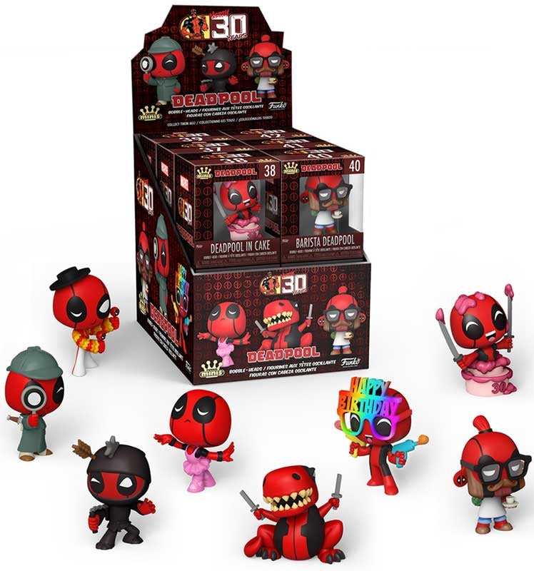 Funko Mini Vinyl Figures: Deadpool Assorted collectible from Marvel