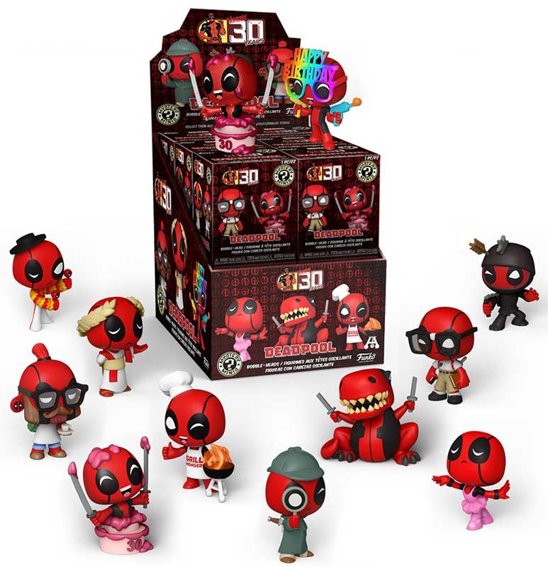 Marvel Deadpool Mystery Minis Funko POP! Vinyl Figures 12 Pack