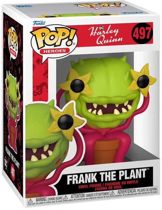 Funko Pop Heroes: Harley Quinn - Frank The Plant collectible from DC
