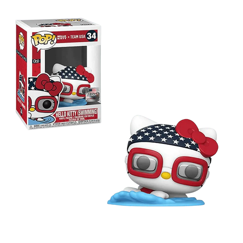 Funko Hello Kitty Team USA Pop! Vinyl Figure Swimming (48692)