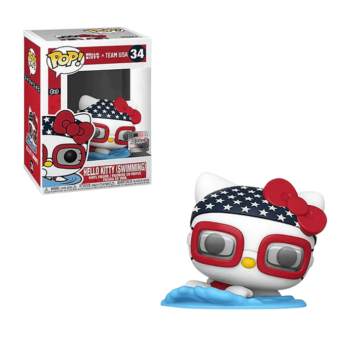 Funko Hello Kitty Team USA Pop! Vinyl Figure Swimming (48692)