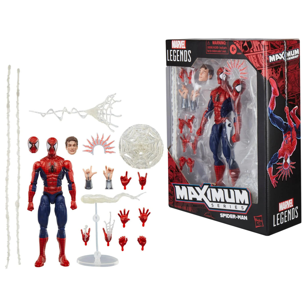 Marvel Legends Maximum Series Spider-Man 6" Action Figure *Import