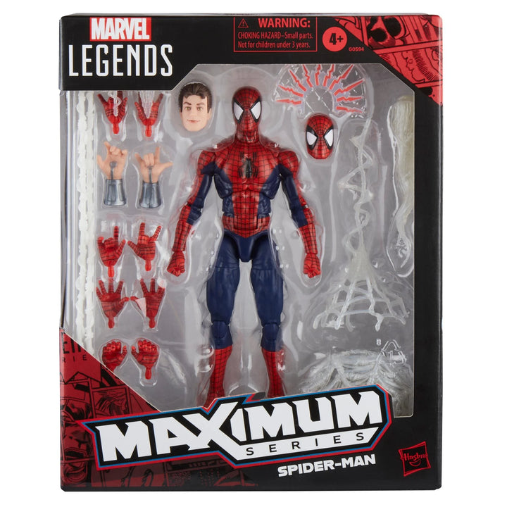 Marvel Legends Maximum Series Spider-Man 6" Action Figure *Import